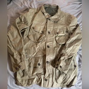 YSL Rain jacket olive green waterproof